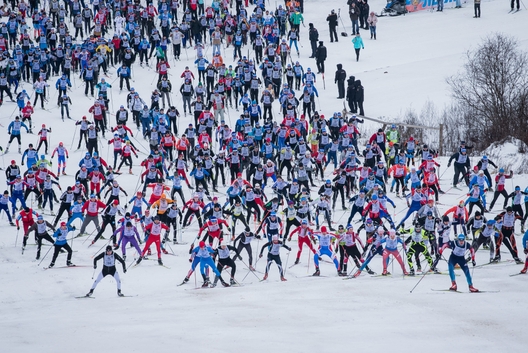 Данное мероприятие проводится с 1982 года и имеет большую популярность среди лыжников